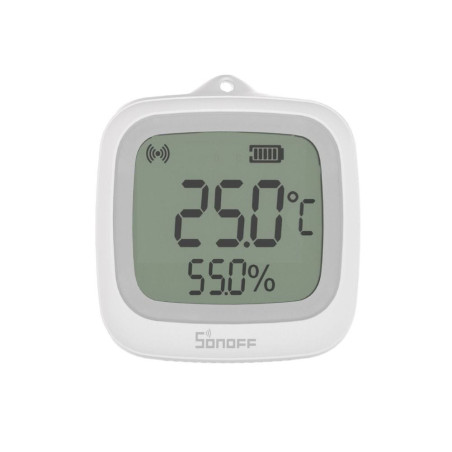 Senzor de Temperatură și Umiditate cu Afișaj LCD IP65 Smart ZigBee SONOFF SNZB-02WD