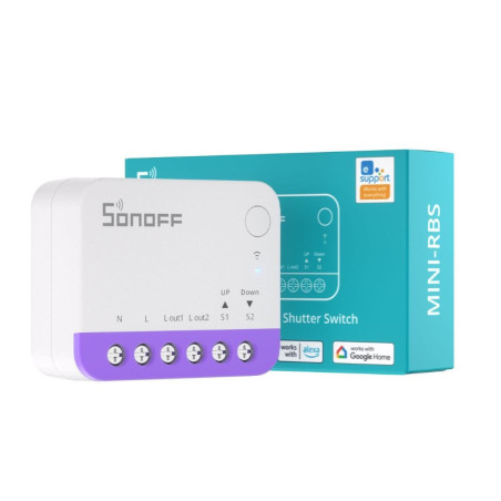 Modul Smart pentru Control Jaluzele/ Rulouri WiFi SONOFF MINI-RBS