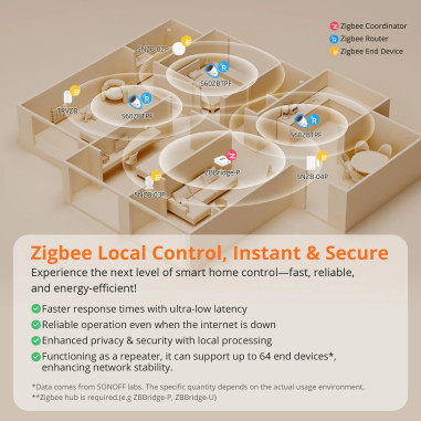 Priza Smart ZigBee SONOFF S60ZBTPF