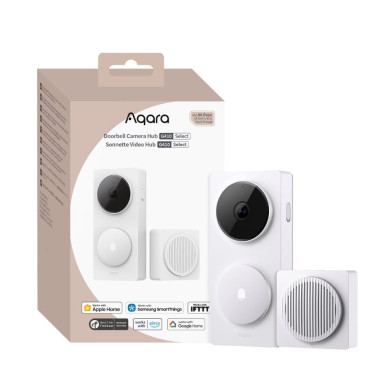 Sonerie Video Smart AQARA G410 Select | Hub Zigbee / Thread / Matter (alb)