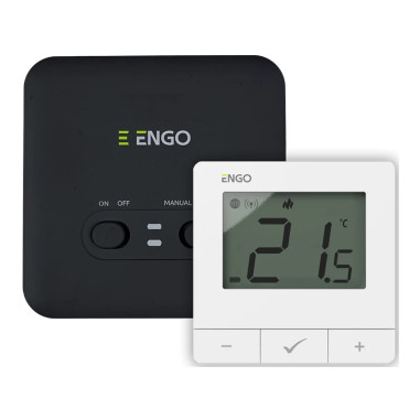 Termostat de cameră Smart WiFi Alb ENGO E20I-W