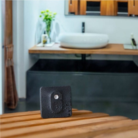 Shelly BLU H&T ZB - Senzor de Temperatură și Umiditate (Bluetooth, Zigbee) - negru