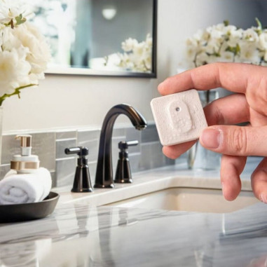 Shelly BLU H&T ZB- Senzor de Temperatură și Umiditate (Bluetooth, Zigbee) - crem