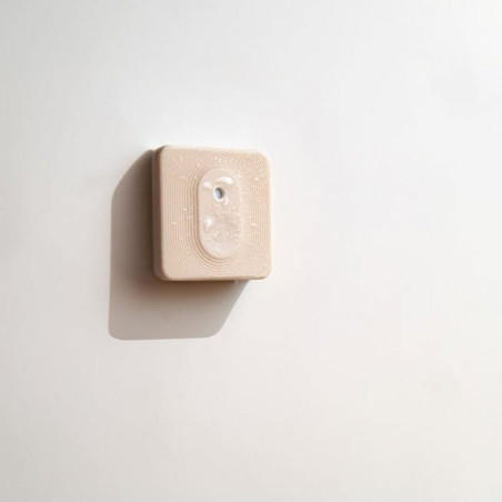 Shelly BLU H&T ZB- Senzor de Temperatură și Umiditate (Bluetooth, Zigbee) - maro