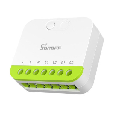 Modul Smart 2 Canale ZigBee SONOFF MINI DUO (cu Nul)