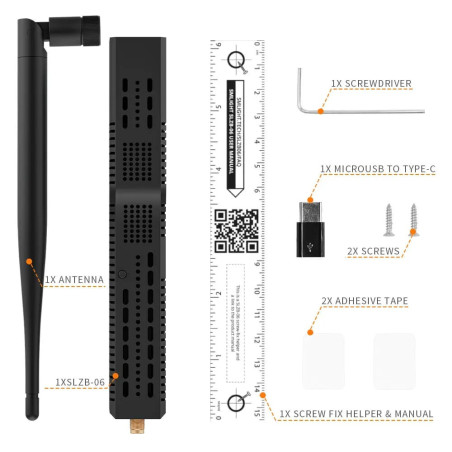 SMLIGHT SLZB-06U - Dongle USB Zigbee Ethernet PoE