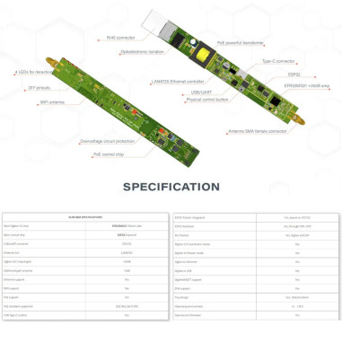 SMLIGHT SLZB-06MU - Dongle USB Zigbee Ethernet PoE