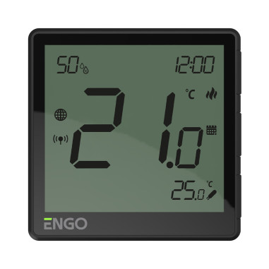 Termostat de cameră cu montaj în doză, 230V, ZigBee – ENGO EONE-230B