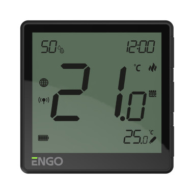 Termostat de cameră cu acumulator, ZigBee – ENGO EONE-BATB