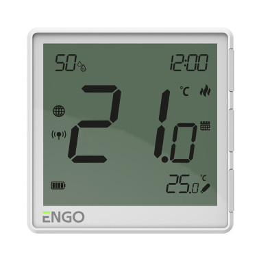 Termostat de cameră cu acumulator, ZigBee – ENGO EONE-BATW