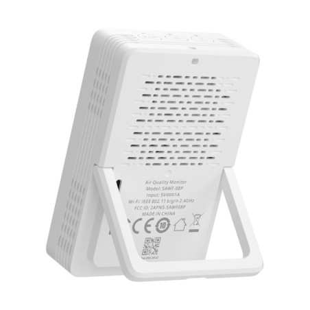 Senzor de CO2, Temperatură și Umiditate cu Afișaj LCD Matter over WiFi SONOFF AirGuard CO2 SAWF-08P