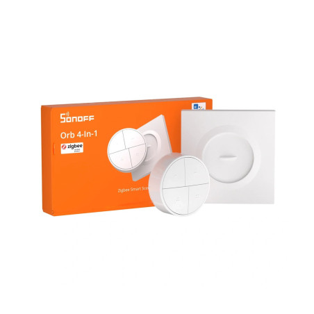 Întrerupător Activare Scenarii cu 4 Butoane ZigBee SONOFF SNZB-01M Orb 4in1