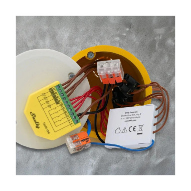 Shelly 1-Channel Decoupler 230V – Interfață 1 Canal pentru conectarea întrerupătoarelor AC la dispozitive DC