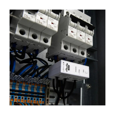 Shelly 3EM-63W Gen3 – cu fir -  contor inteligent trifazic WiFi pentru monitorizare consum energie