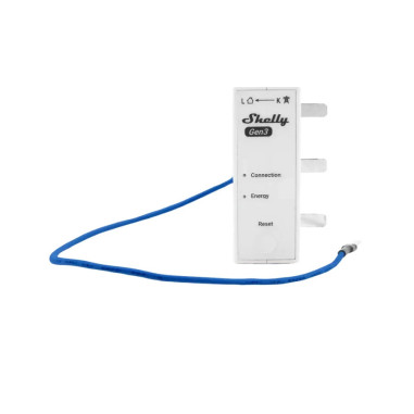 Shelly 3EM-63T Gen3 – cu pin - contor inteligent trifazic WiFi pentru măsurarea consumului de energie