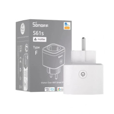 Priza Smart cu Monitorizare Consum 16A Matter over WiFi SONOFF S61STPF