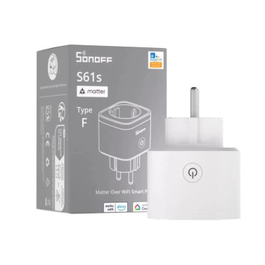 Priza Smart cu Monitorizare Consum 16A Matter over WiFi SONOFF S61STPF