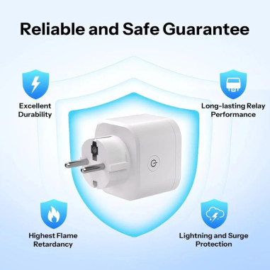 Priza Smart cu Monitorizare Consum 16A Matter over WiFi SONOFF S61STPF