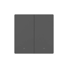 Întrerupător Smart Dublu WiFi Matter SONOFF M5 86 GRI (cu nul) 2