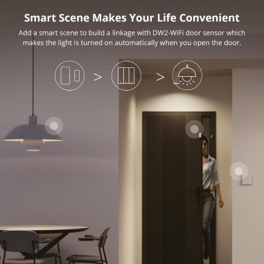 Întrerupător Smart triplu WiFi Matter SONOFF M5 80 GRI (cu nul)