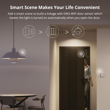 Întrerupător Smart triplu WiFi Matter SONOFF M5 80 GRI (cu nul)