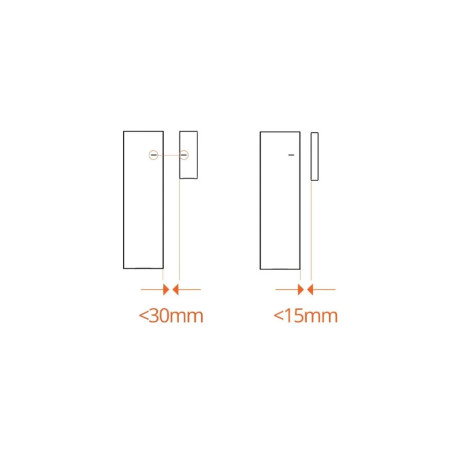 Senzor pentru Ușă / Fereastră Smart ZigBee SONOFF SNZB-04PR2