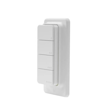Shelly BLU RC Button 4 ZB - Telecomandă cu 4 butoane Bluetooth și Zigbee