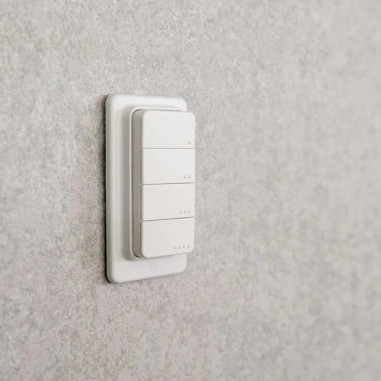 Shelly BLU RC Button 4 ZB - Telecomandă cu 4 butoane Bluetooth și Zigbee