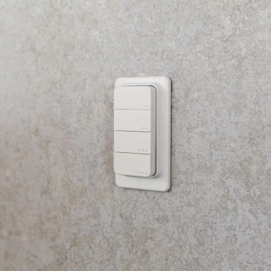 Shelly BLU RC Button 4 ZB - Telecomandă cu 4 butoane Bluetooth și Zigbee