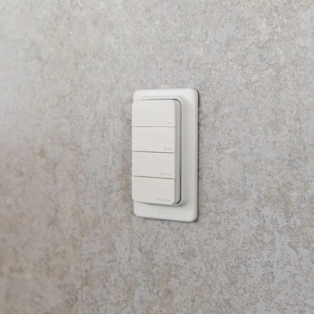 Shelly BLU RC Button 4 ZB - Telecomandă cu 4 butoane Bluetooth și Zigbee