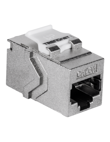 Set 6 buc. Keystone Jack Cat.6A, ecranat, tool-less - TRENDnet TC-K06C6A-6buc