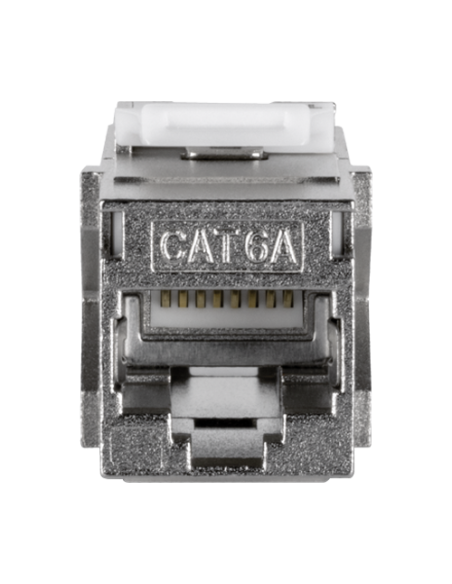 Set 6 buc. Keystone Jack Cat.6A, ecranat, tool-less - TRENDnet TC-K06C6A-6buc