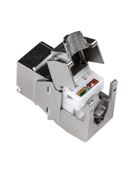 Set 6 buc. Keystone Jack Cat.6A, ecranat, tool-less - TRENDnet TC-K06C6A-6buc