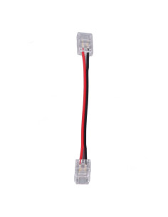 Conector COB 2 Pini Monocolor, de la banda la banda cu fir