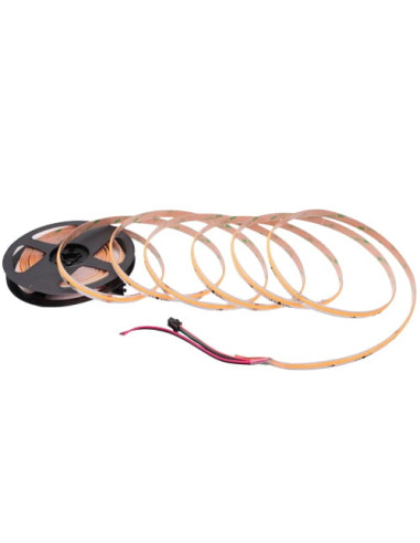 Banda LED COB Digital WS2811 Alb Cald 360led/m, 24V, IP20, 10 Metri