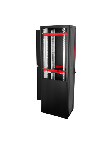 Rack de podea PRO SERIES 42U 19'' 600x800, capacitate 1000 kg, RAL 9005, asamblat ASY-42U-6080PRO
