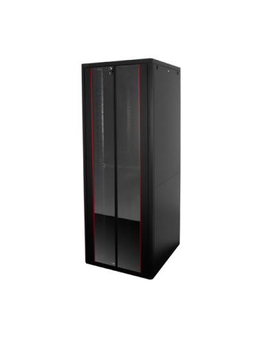 Rack de podea PRO SERIES 42U 19'' 800x1000, capacitate 1000 kg, RAL 9005, asamblat ASY-42U-80100PRO