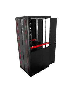 Rack de podea PRO SERIES 42U 19'' 800x1000, capacitate 1000 kg, RAL 9005, asamblat ASY-42U-80100PRO 2