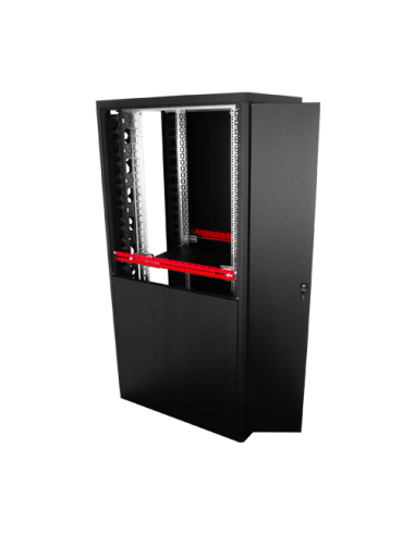 Rack de podea PRO SERIES 42U 19'' 800x1000, capacitate 1000 kg, RAL 9005, asamblat ASY-42U-80100PRO