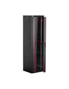 Rack de podea PRO SERIES 47U 19'' 600x600, capacitate 1000 kg, RAL 9005, asamblat ASY-47U-6060PRO 2