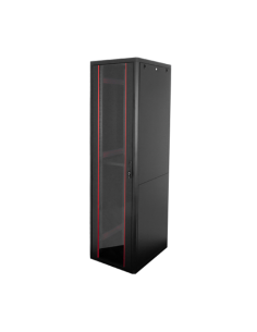 Rack de podea PRO SERIES 47U 19'' 600x800, capacitate 1000 kg, RAL 9005, asamblat ASY-47U-6080PRO