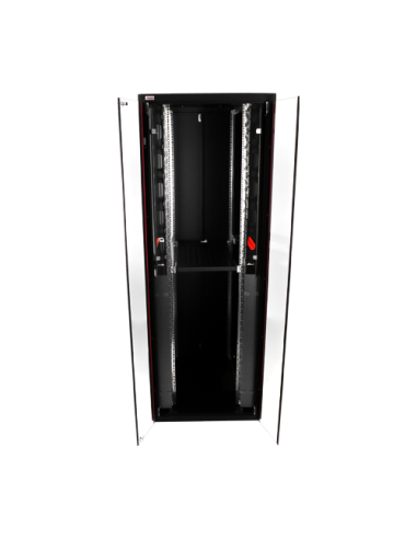 Rack de podea PRO SERIES 47U 19'' 800x1000, capacitate 1000 kg, RAL 9005, asamblat ASY-47U-80100PRO
