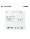 Modul Smart 4 Canale Dry Contact ZigBee Avatto, 85-250V AC, Tuya (ZWSMD-4-250V)