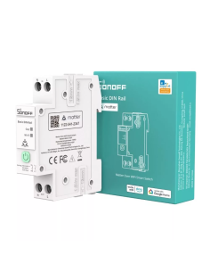 Modul Smart 1 Canal WiFi, compatibil Matter, montaj pe șină DIN, 32A, monitorizare consum energie – SONOFF BASIC-1GSP