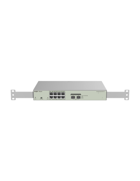Switch L2, 8 x RJ45 1G PoE, 2 x SFP 1G, Cloud Management - Ruijie Reyee RG-NBS3100-8GT2SFP-P-V2