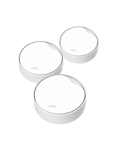 Sistem 3 x Mesh Deco X50, Wi-Fi 6, AX3000, 2 x RJ45 2.5G PoE - TP-Link DecoX50-PoE(3-pack)