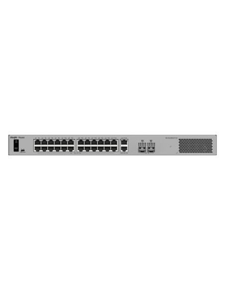 Switch L2, 26 x RJ45 1G (24 x PoE+), 2 x SFP 1G, Putere PoE 370W, Cloud Management - Ruijie Reyee RG-ES228GS-P-V2