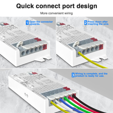 Controller banda LED 12-24V 5-in-1 ZigBee + RF Gledopto GL-C-601P