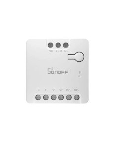 Modul Smart 1 Canal Dry Contact WiFi Matter SONOFF Mini-D (cu nul)