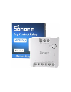 Modul Smart 1 Canal Dry Contact WiFi Matter SONOFF Mini-D (cu nul) 2